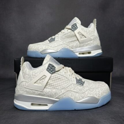 Jordan 4 Laser - Jordan 30 Anniversary Sneakers-1:1 Replica