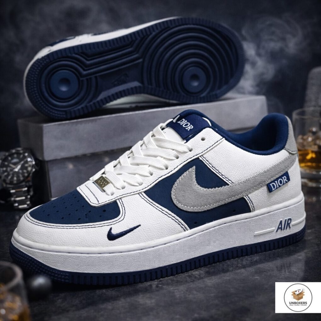 Af1 Dior Blue white