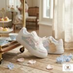 Winky Blue Denim Ladies Sneakers product image 4 - Unbooxers