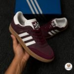 Samba Maroon White Sneakers product image 1 - Unbooxers