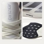 Evo SL Beige & Silver mesh, midsole and outsole